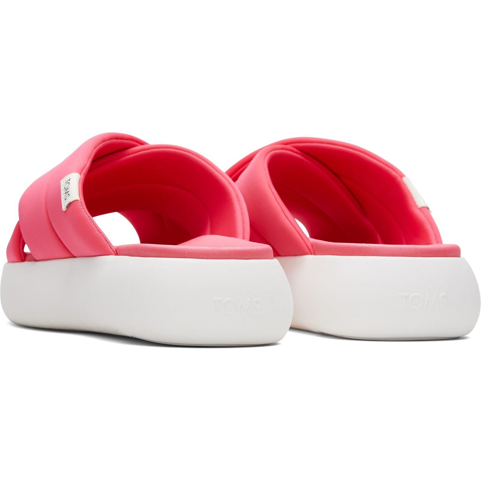 TOMS Alpargata Mallow Crossover Tongs Roses Pour Femmes En Mélange De Polyester