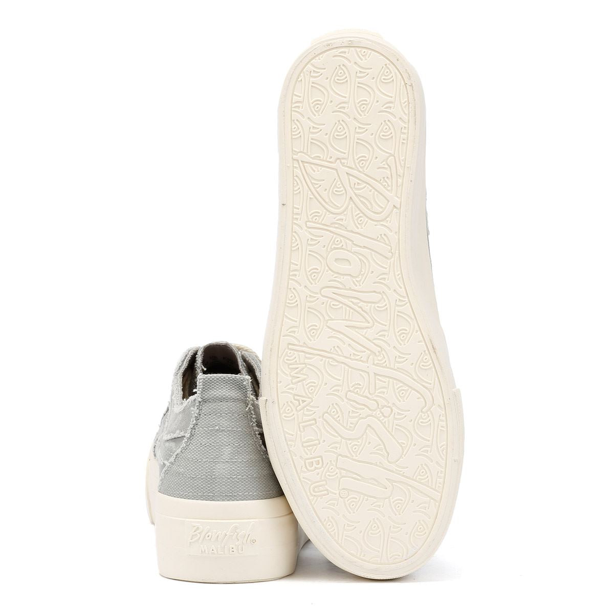 Blowfish Malibu Sadie Sun Chaussures De Sport Grises Pour Femmes
