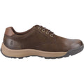 Hush Puppies Vinson Chaussures En Cuir Marron À Lacets Pour Homme