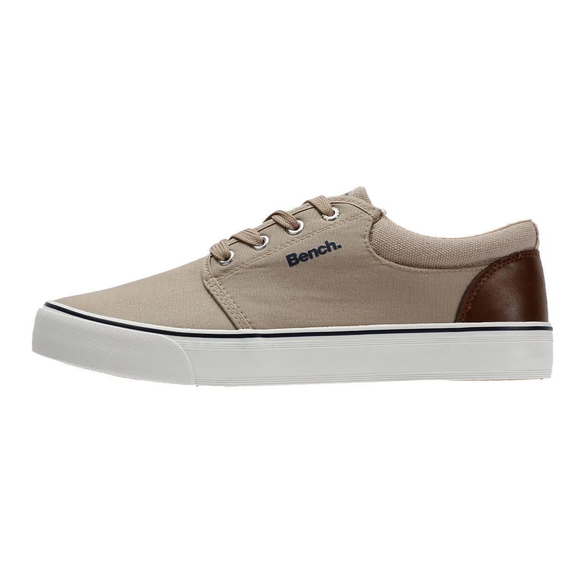 Bench Donnie Baskets Beiges En Toile Pour Hommes