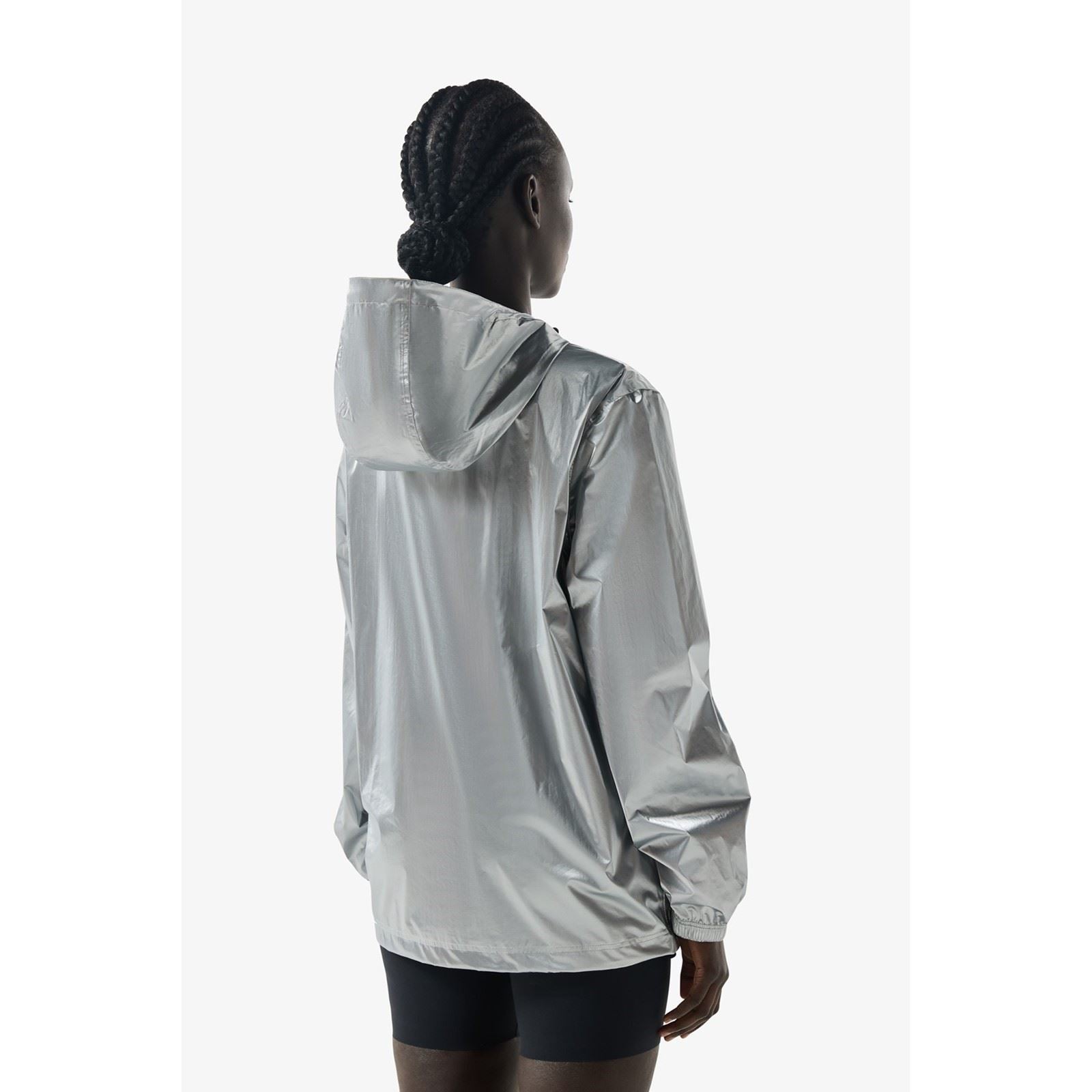 Hunter Packable Veste De Pluie Argentée Unisexe Pour Adultes, Pliable