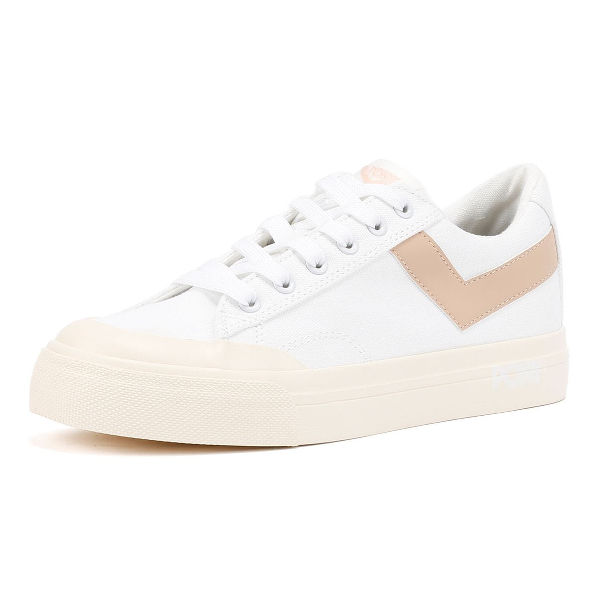 Pony Slam Dunk Lo Baskets Blanches