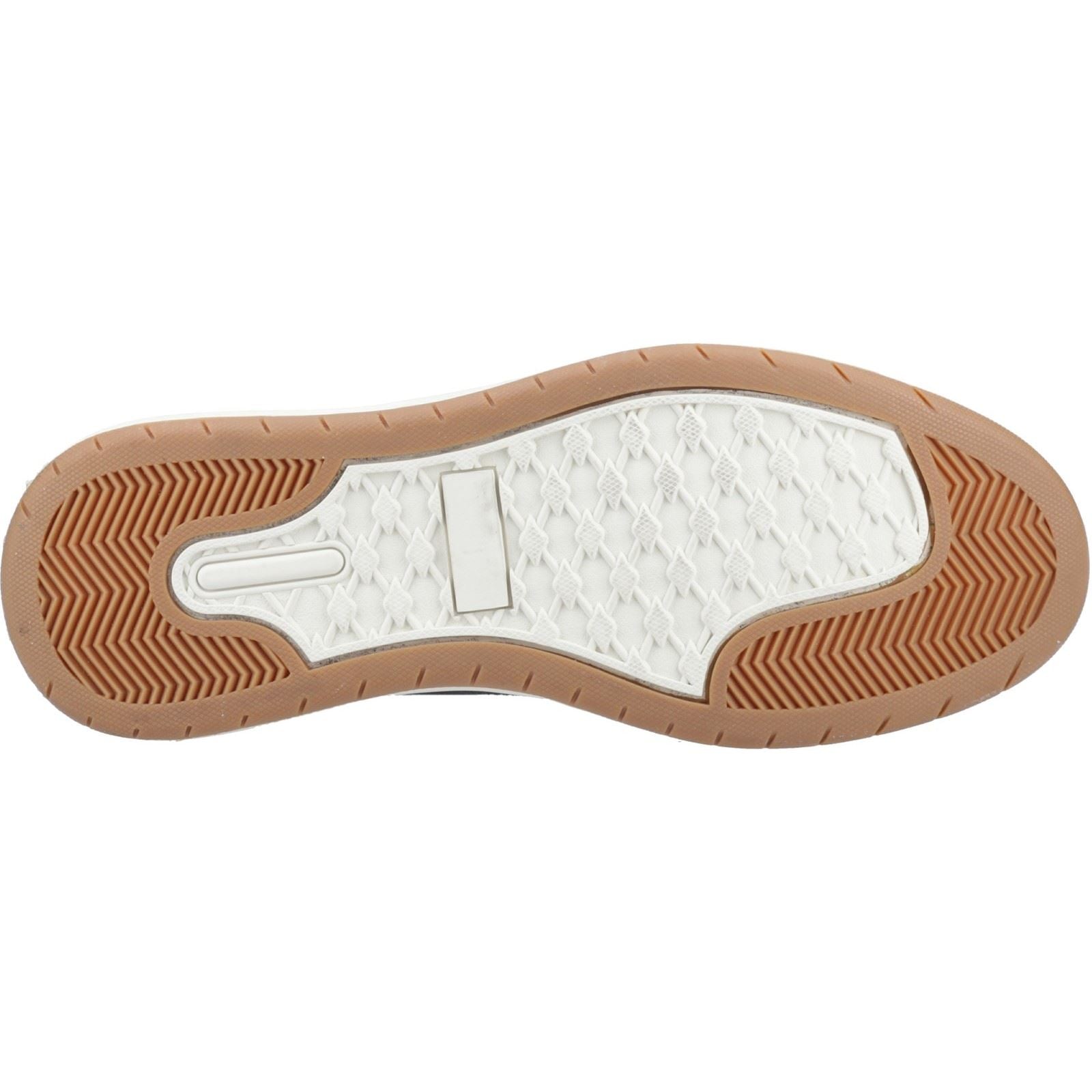 Hush Puppies Bronko Chukka Bottes En Cuir Pour Hommes En Marine