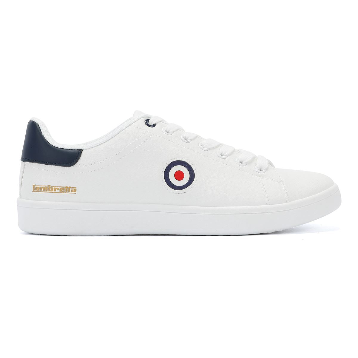 Lambretta Pinball 2 Baskets Blanches Pour Hommes