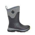 Muck Boots Arctic Ice Mid AGAT Bottes En Caoutchouc Géométriques Noires/Grises
