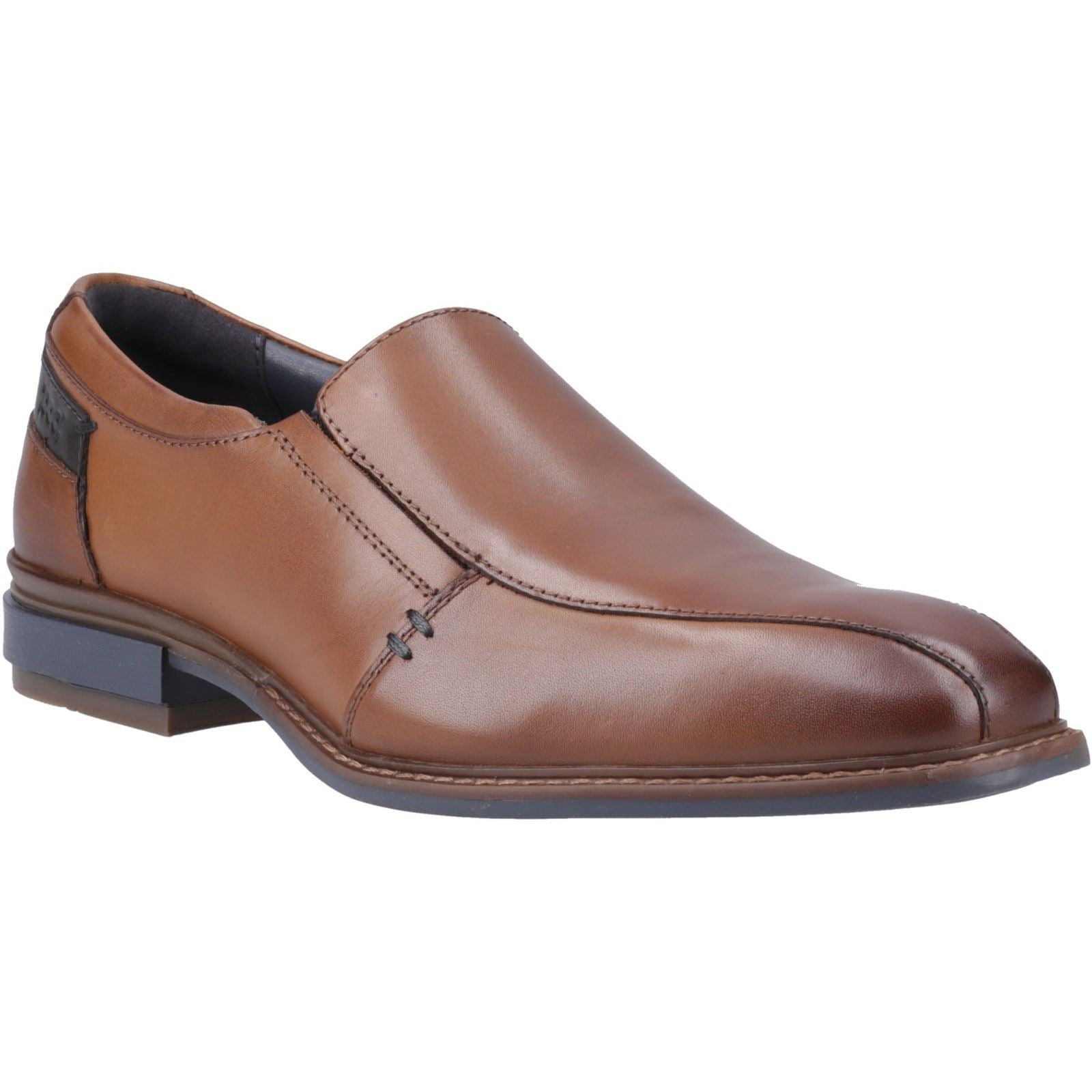 Pod Spear Chaussures En Cuir Pour Hommes Slip-On Couleur Cognac