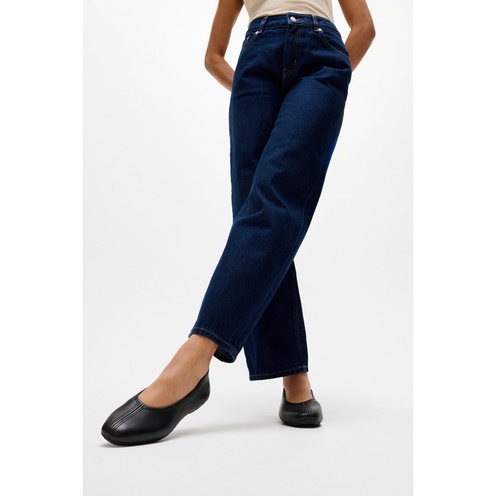 Fitflop Delicato High-Cut Ballerines Noires En Cuir Pour Femmes