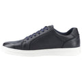 Hush Puppies Madden Chaussures De Sport Pour Homme En Cuir Bleu Marine