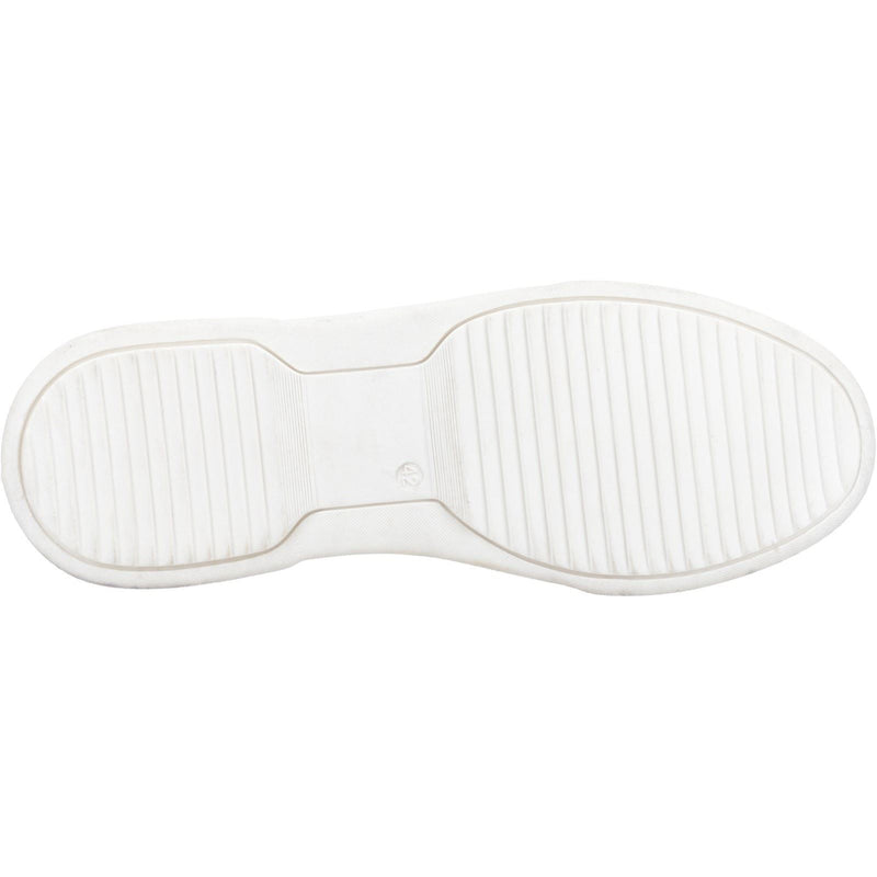 Hush Puppies Whelan Baskets Blanches En Cuir Pour Hommes