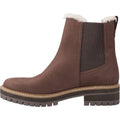 TOMS Bennet Bottes En Cuir Pour Femmes Marron Foncé