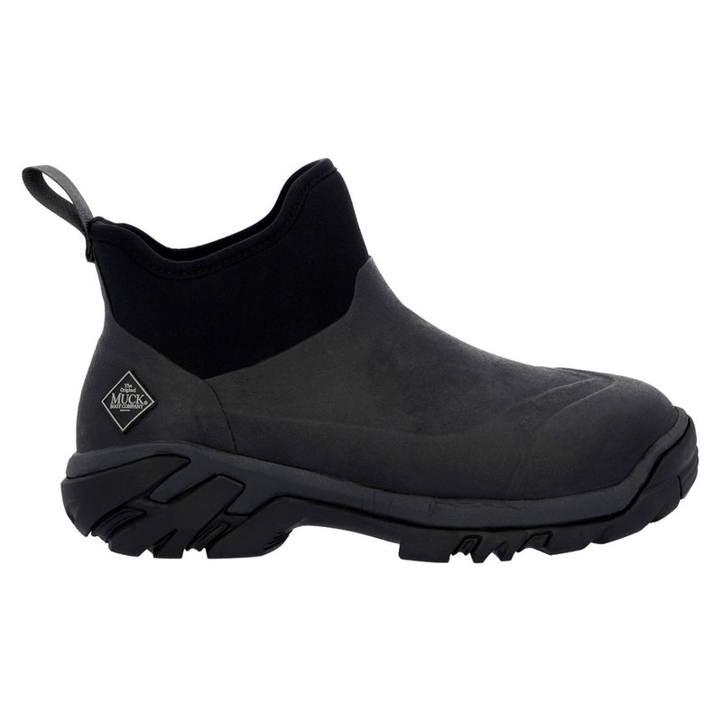 Muck Boots Woody Sport Bottes En Caoutchouc Noires/Grises Foncées.