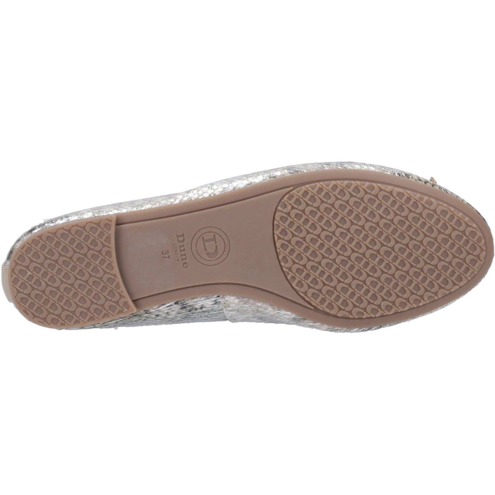 Dune Hallo Ballerines Multicolores Pour Femmes En Synthétique