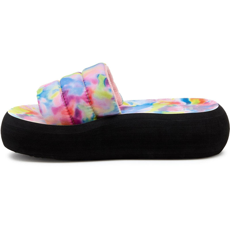 Rocket Dog Splash Loyal Tie Dye Sandales Roses/Multicolores Pour Femmes