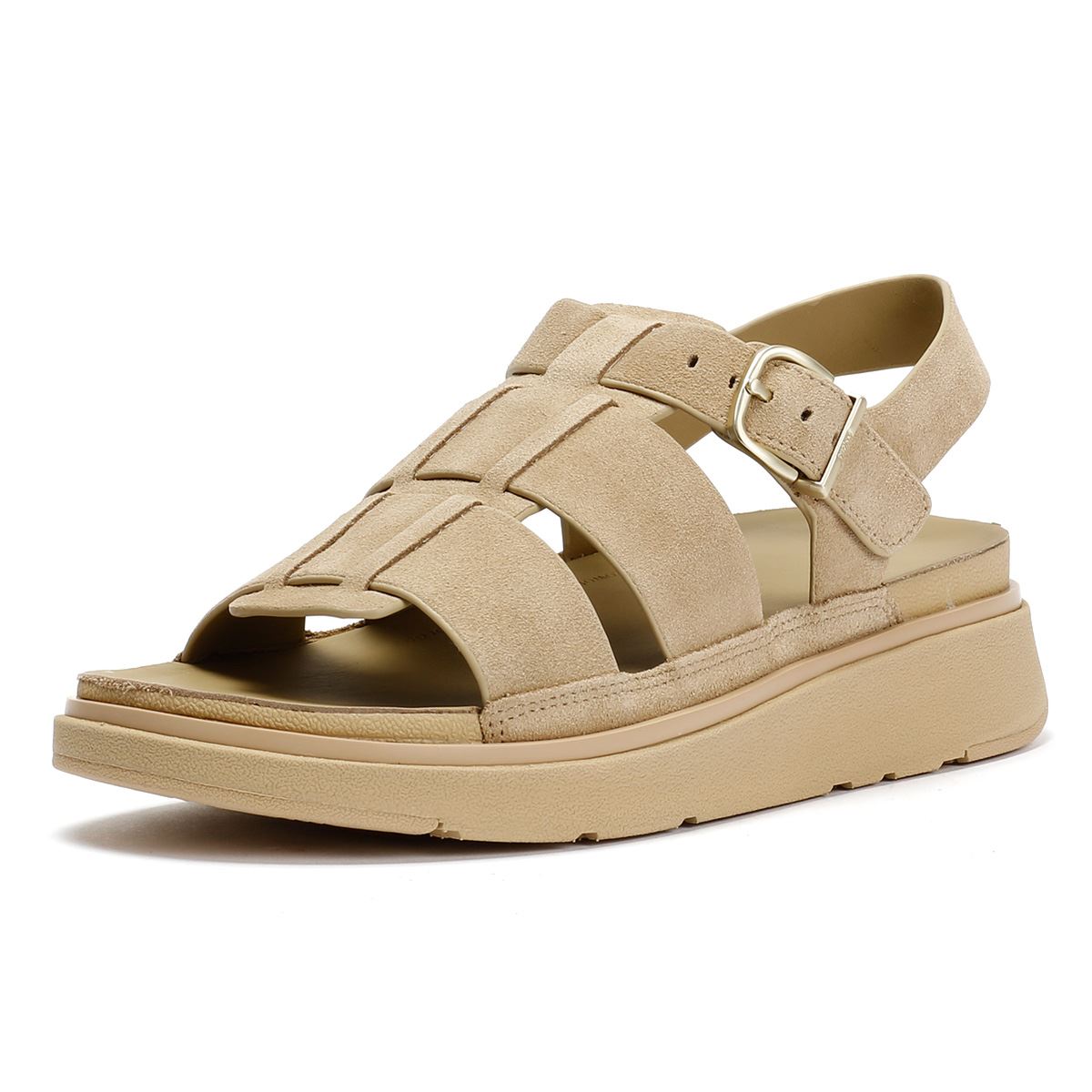 FitFlop GEN-FF Sandales Marron Pour Femmes En Cuir Suédé