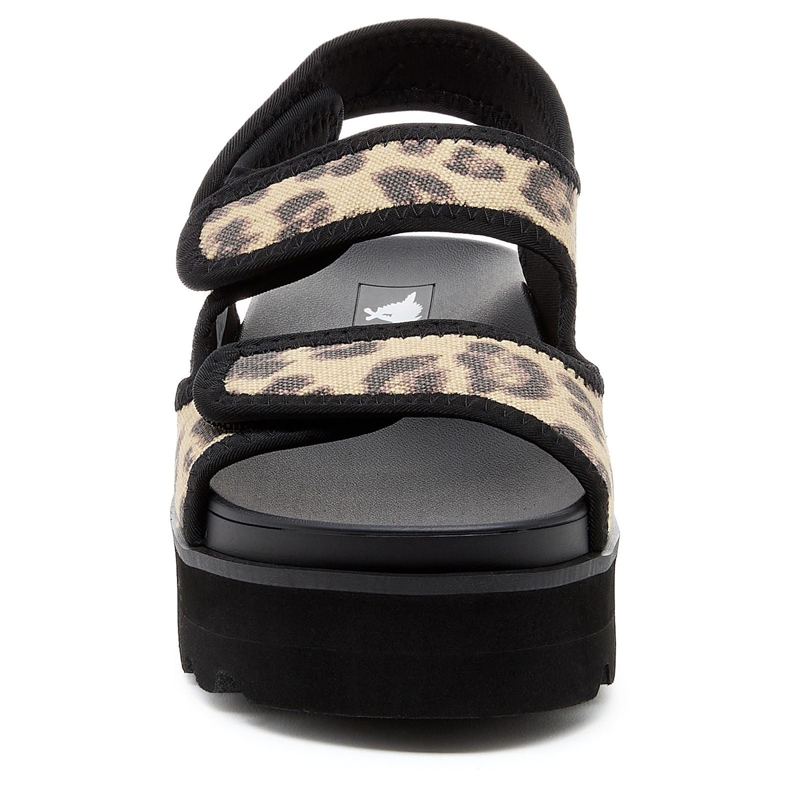 Rocket Dog Balmy Dexter Sandales Pour Femmes En Textile Beige/Noir
