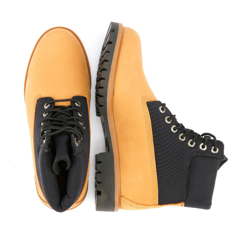 Timberland 6 Inch Premium Workwear II Chaussures Jaunes En Cuir Pour Homme