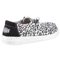 HEYDUDE Wendy Leopard Mocassins Noirs/Gris Pour Femmes