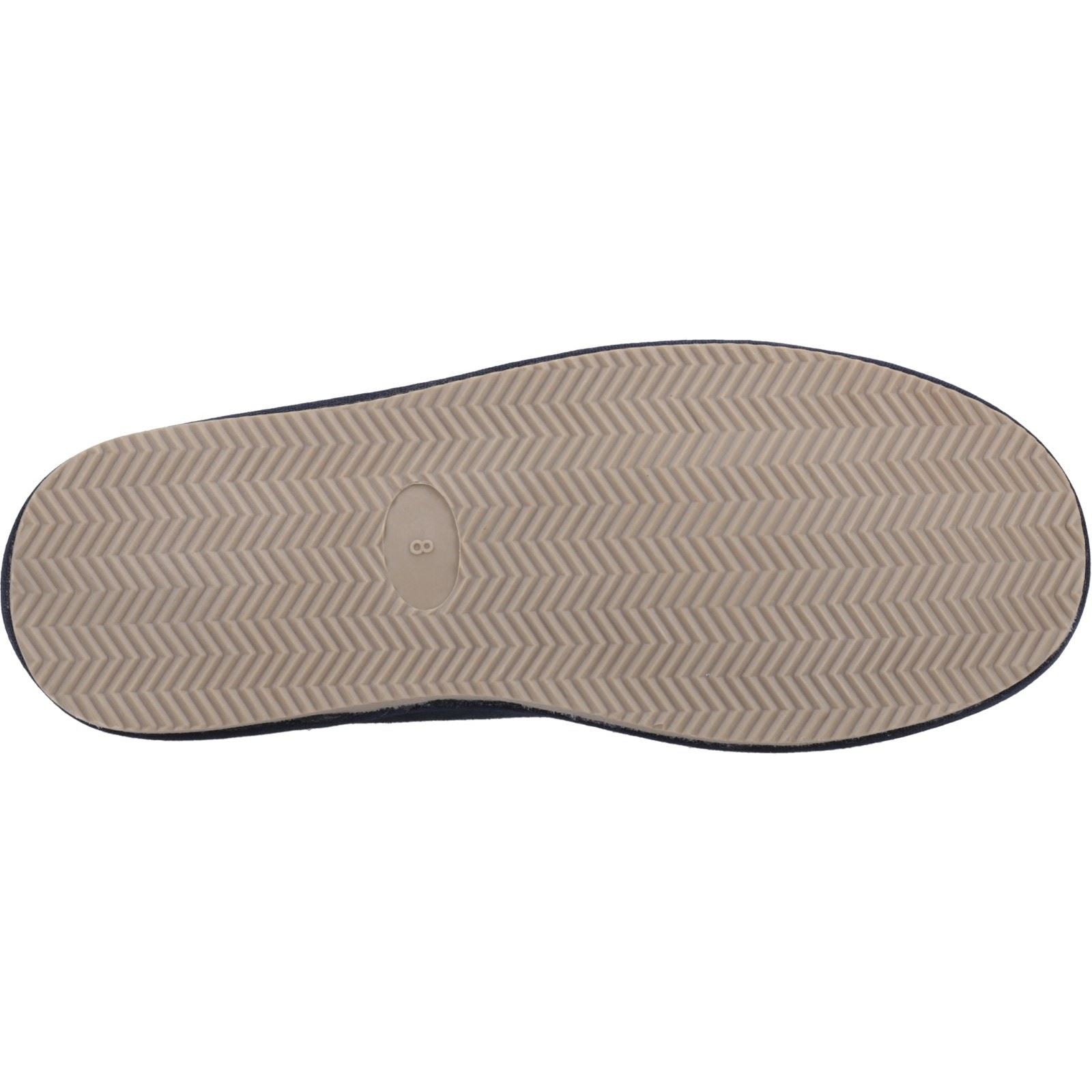 Hush Puppies Charles Chaussons Navy Pour Homme En Suède