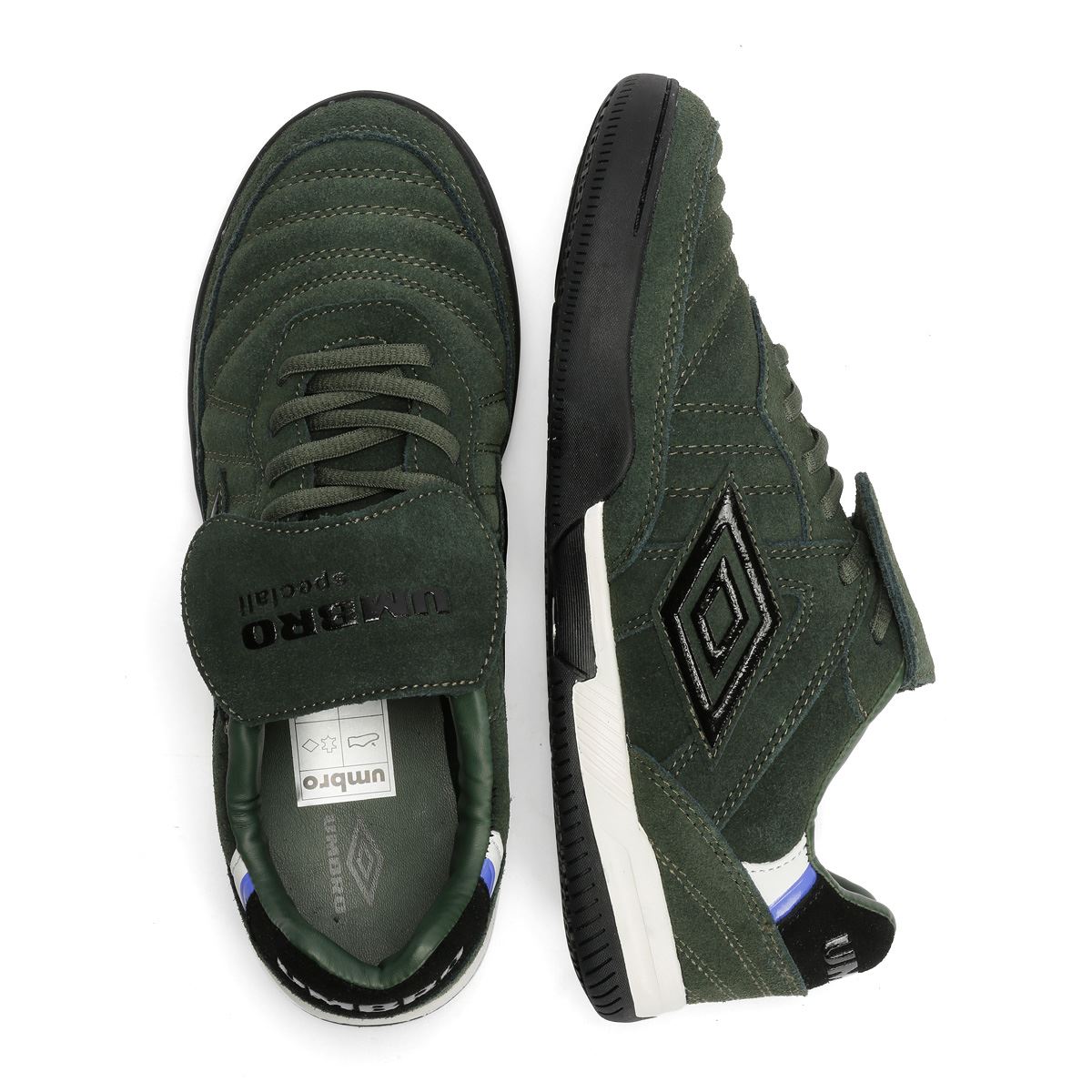 Umbro Speciali TR Baskets Vertes En Suède