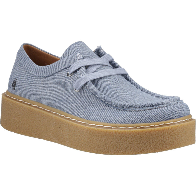 Hush Puppies Bridie Textile Chaussures Mocassins En Denim Pour Femmes