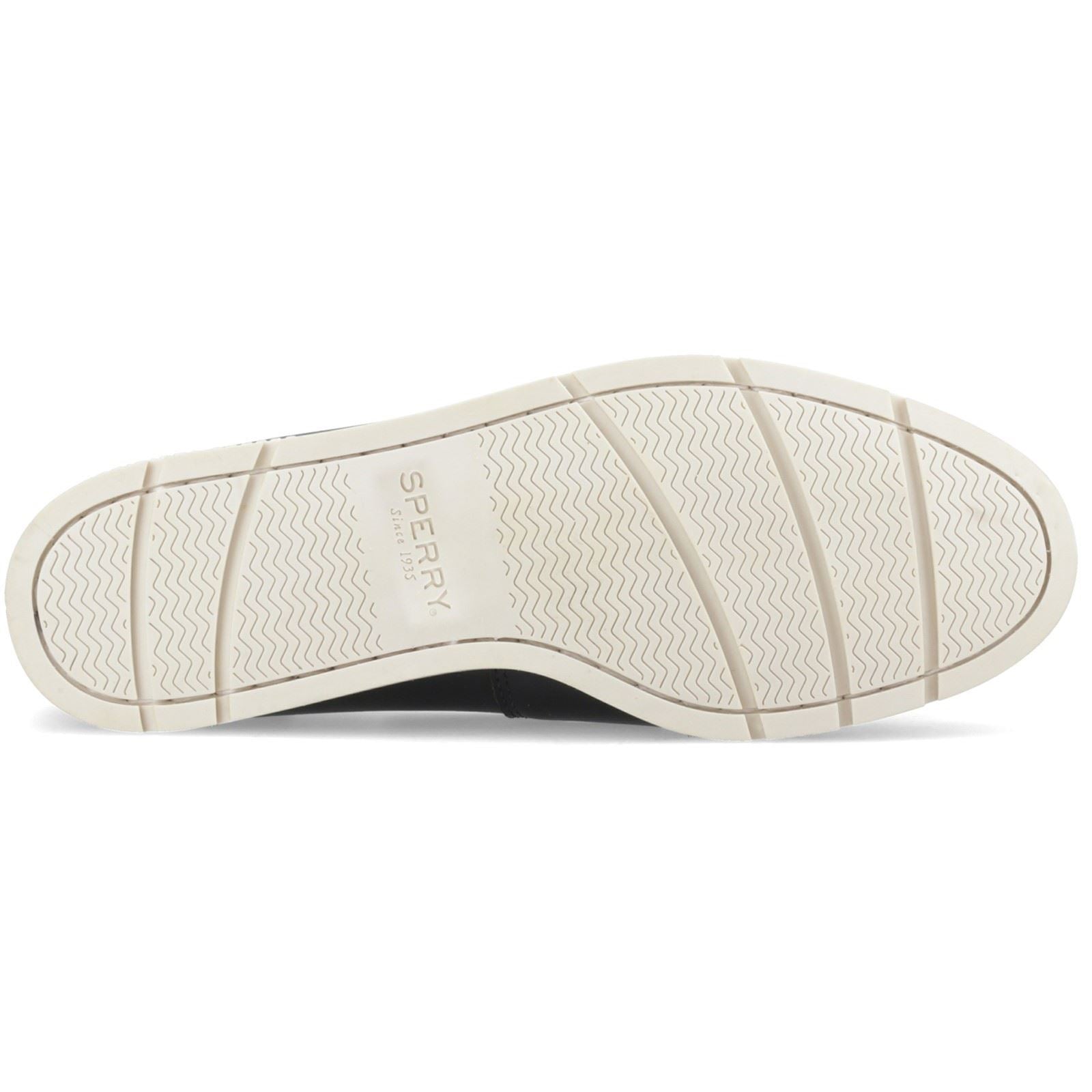 Sperry Oakland 2 Eye Boat Chaussures De Bateau Pour Hommes En Cuir Navy