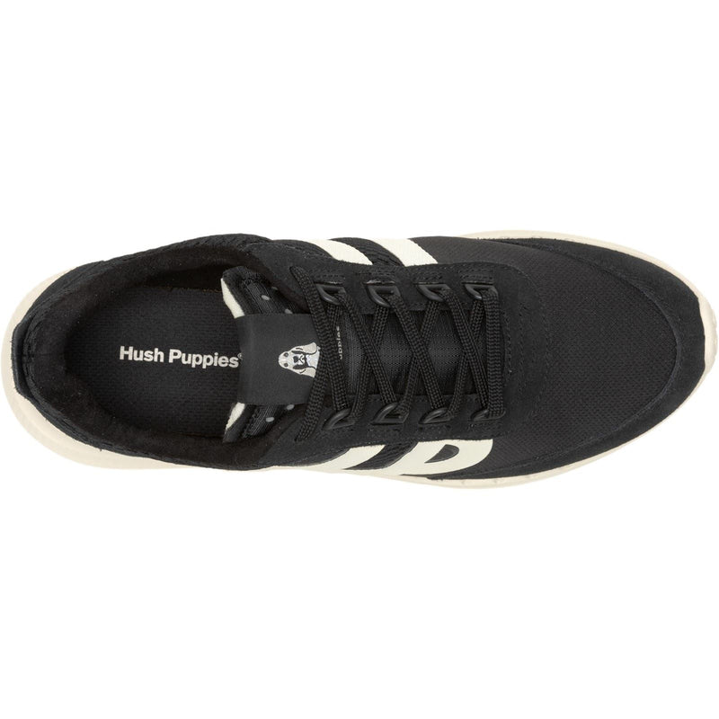 Hush Puppies Seventy8 Retro Runner Baskets Pour Hommes En Daim Noir