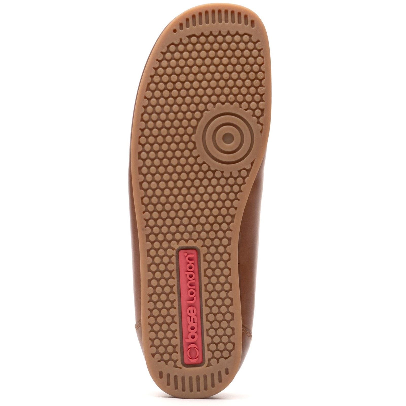 Base London Koko Chaussures Moccasins En Cuir Pour Hommes Tan