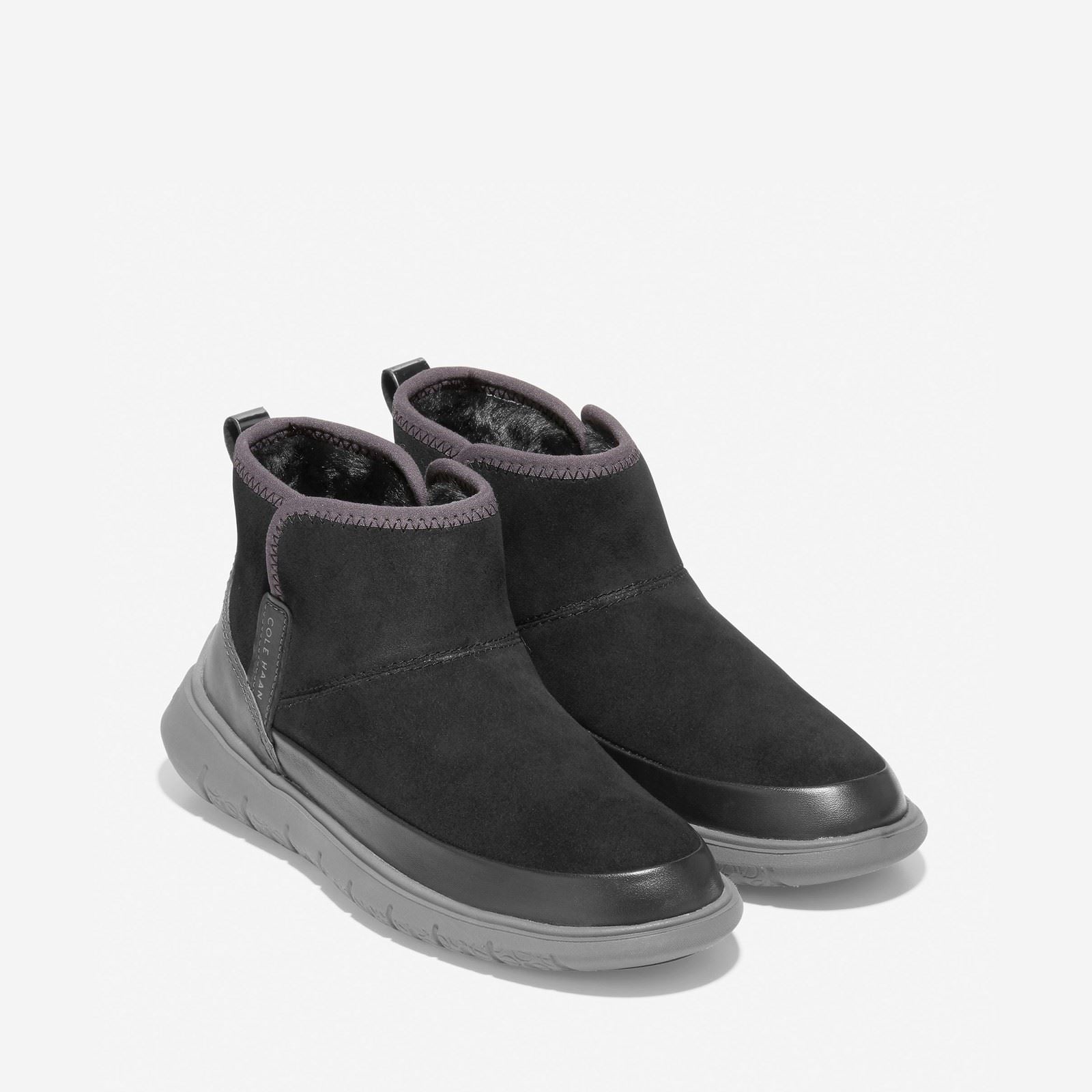 Cole Haan Generation ZeroGrand Bottes Noires En Cuir Pour Femmes