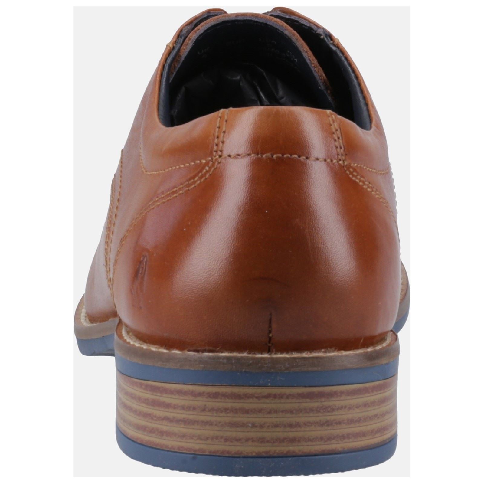 Hush Puppies Damien Lace Up Chaussures À Lacets En Cuir Pour Homme Couleur Fauve