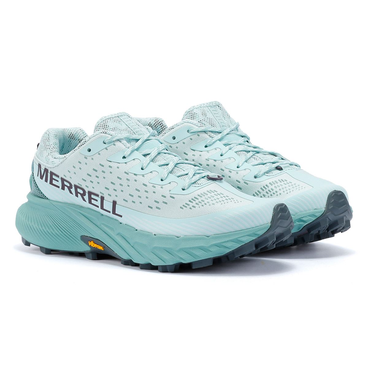 Merrell Agility Peak 5 Chaussures De Sport Bleues Pour Femmes