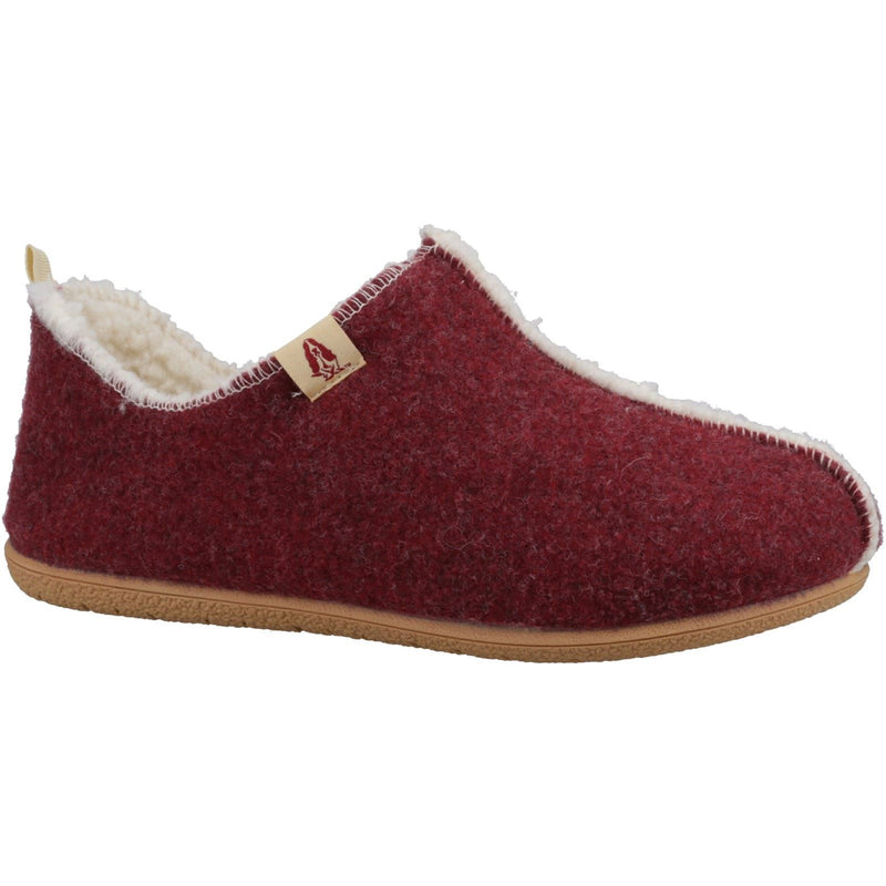 Hush Puppies Good Pantoufles Bordeaux Pour Femmes