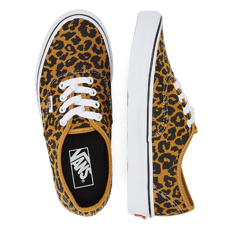 Vans Authentic Leopard Femme Marron Trainer