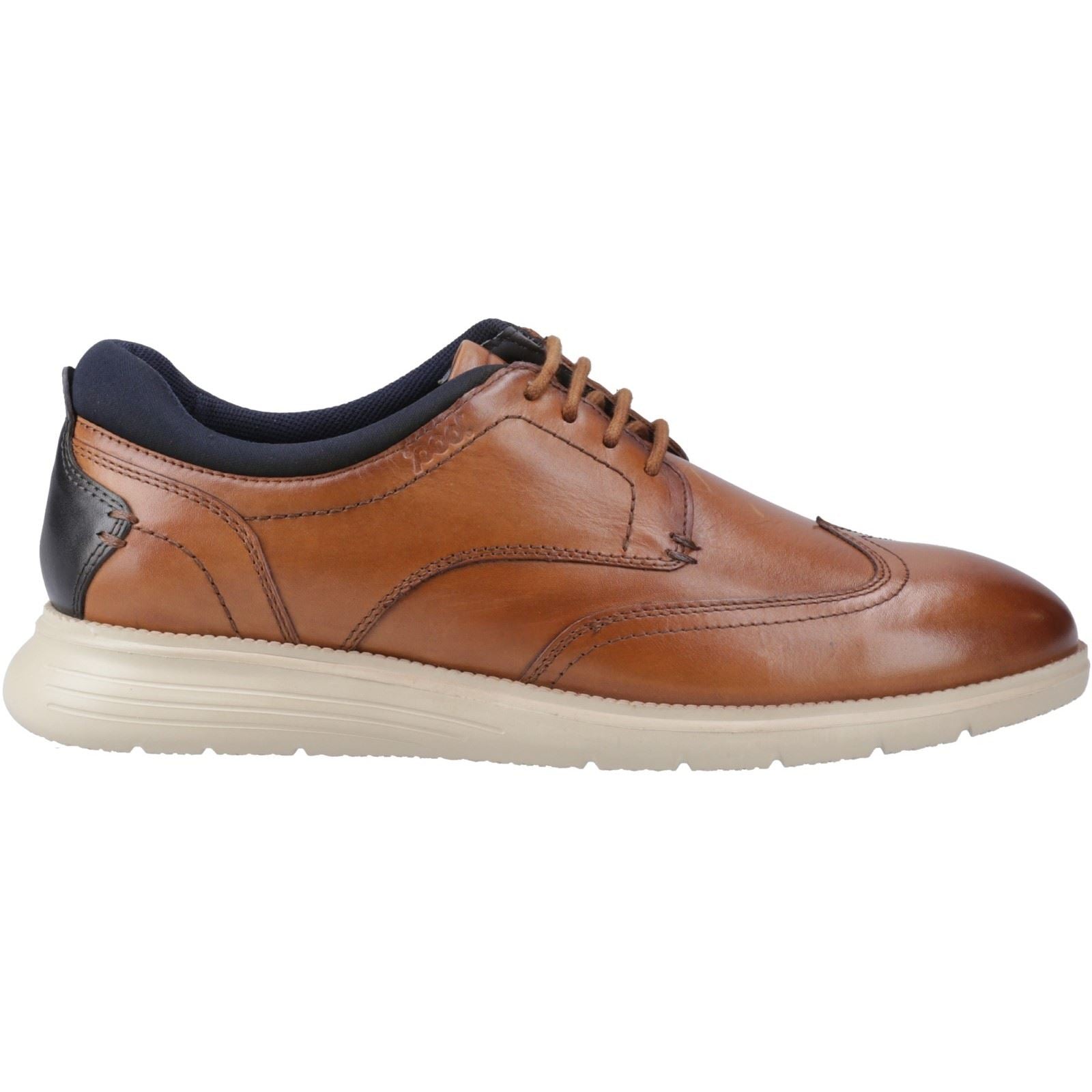 Pod Vantage Chaussures À Lacets En Cuir Pour Hommes Cognac
