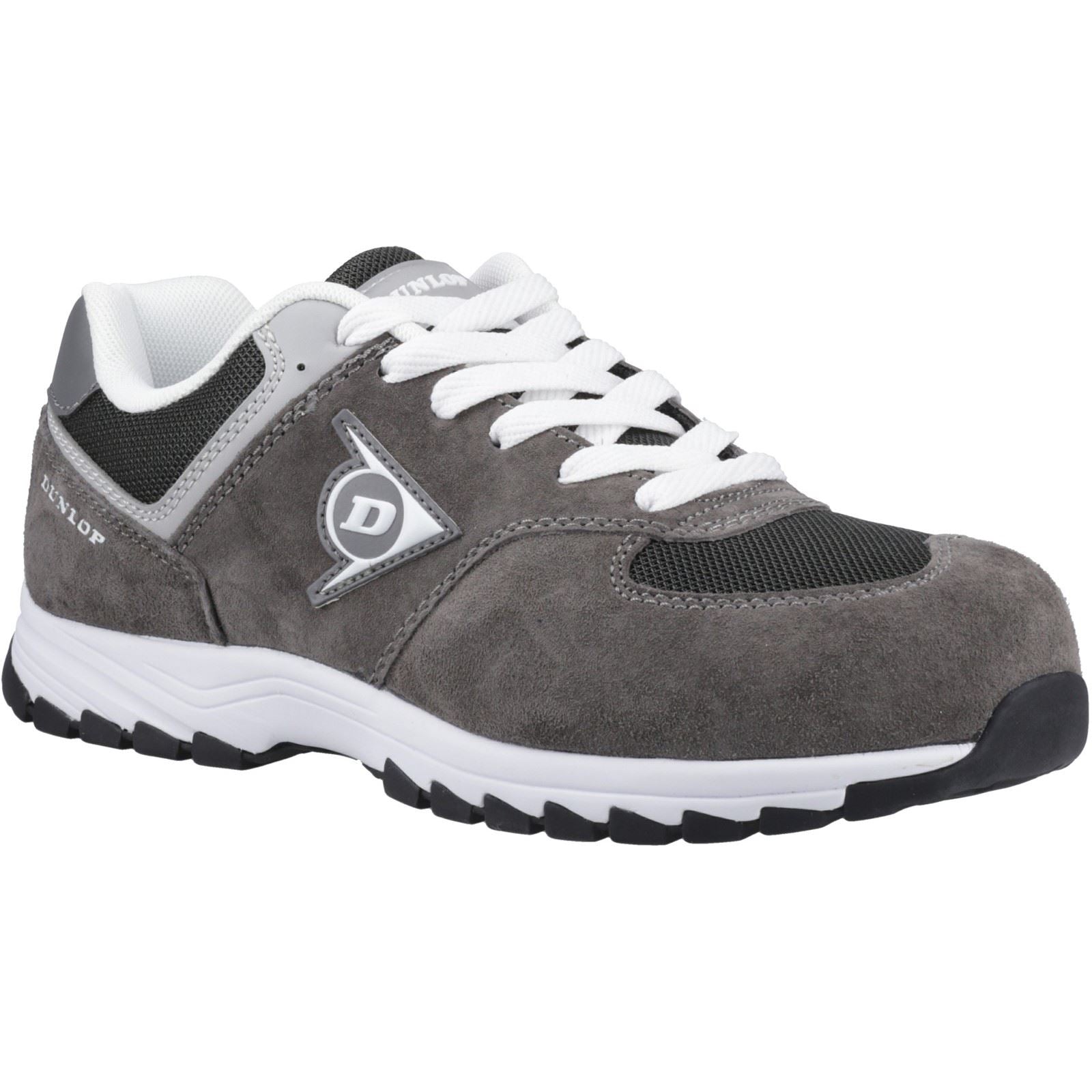 Dunlop Arrow Baskets De Sécurité Pour Hommes Suede Charbon/Gris
