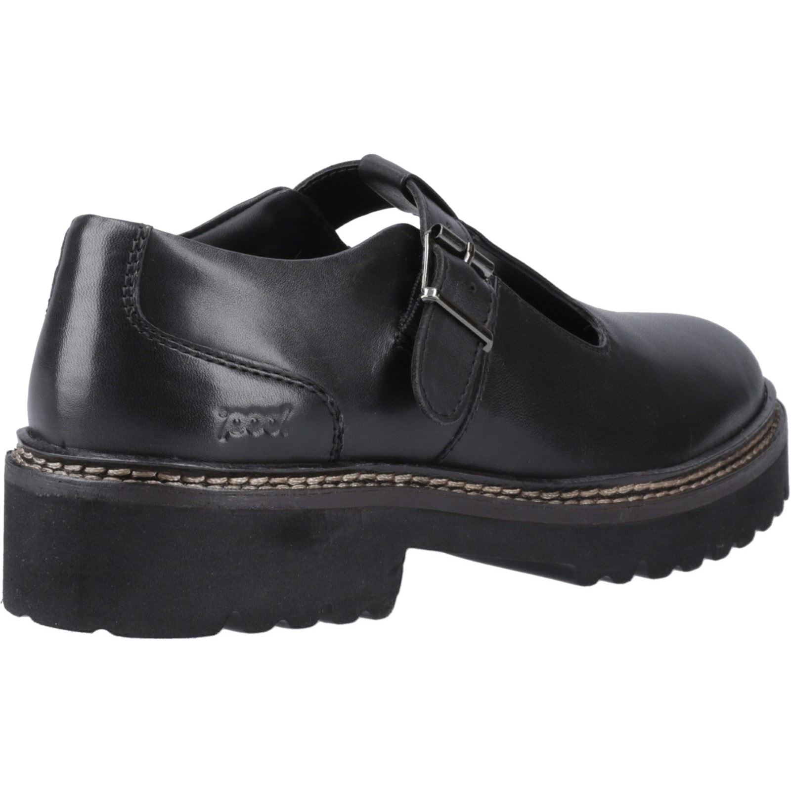 Pod Kylee Chaussures Noires En Cuir Pour Femmes