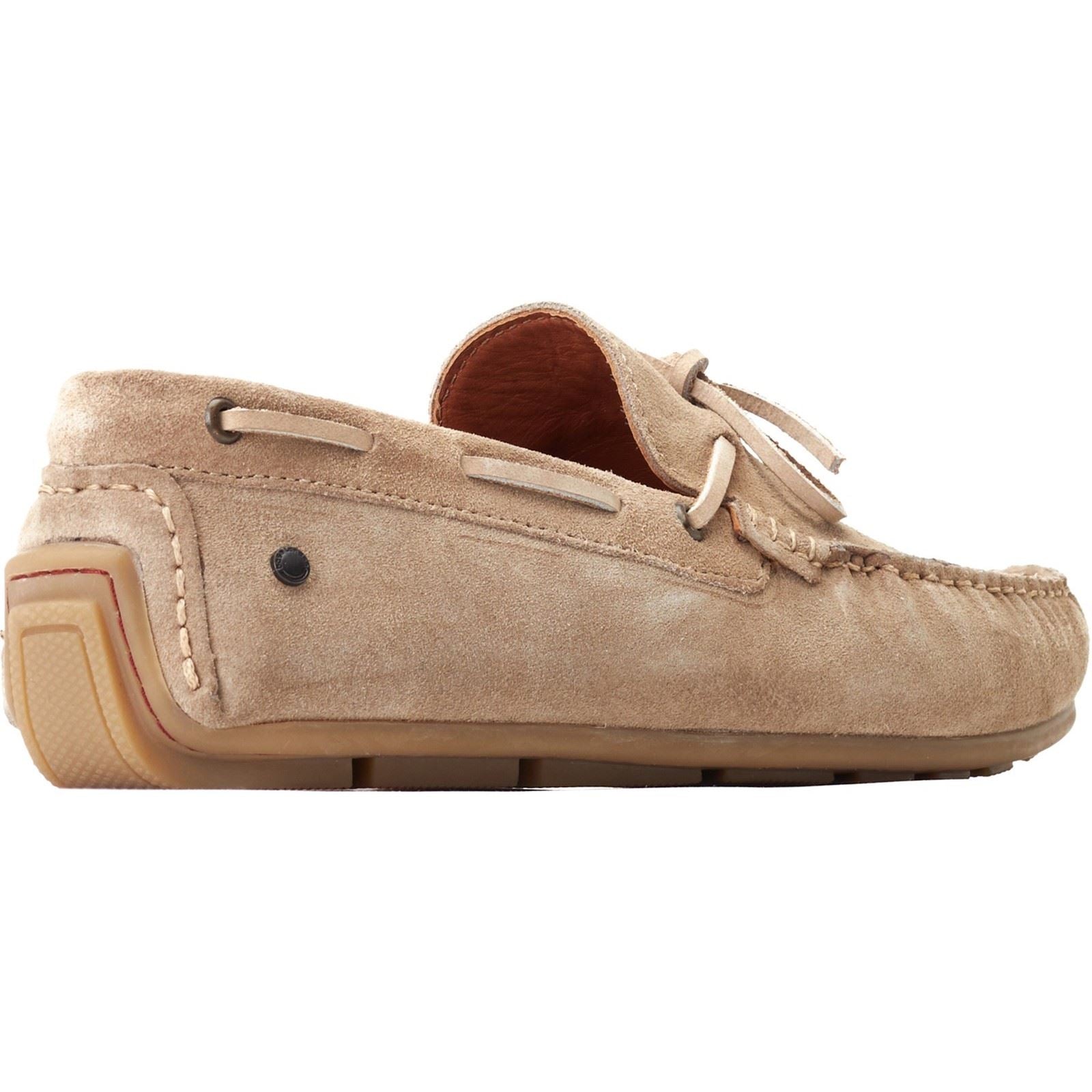 Base London Brooks Mocassins En Cuir Pour Hommes