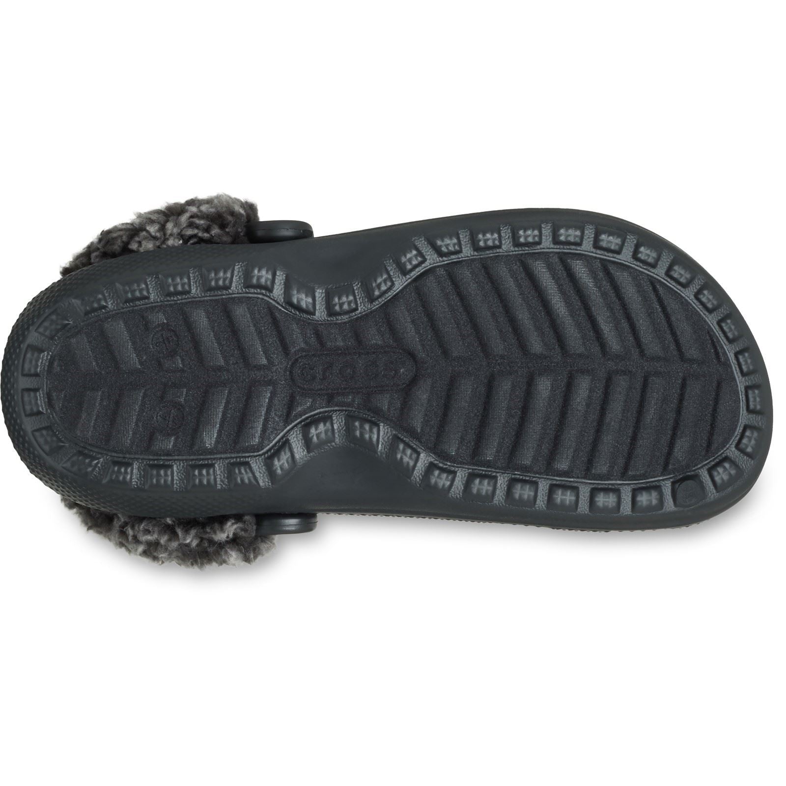 Crocs Classic Fleece Lined Sabots Noirs En Thermoplastique Pour Homme