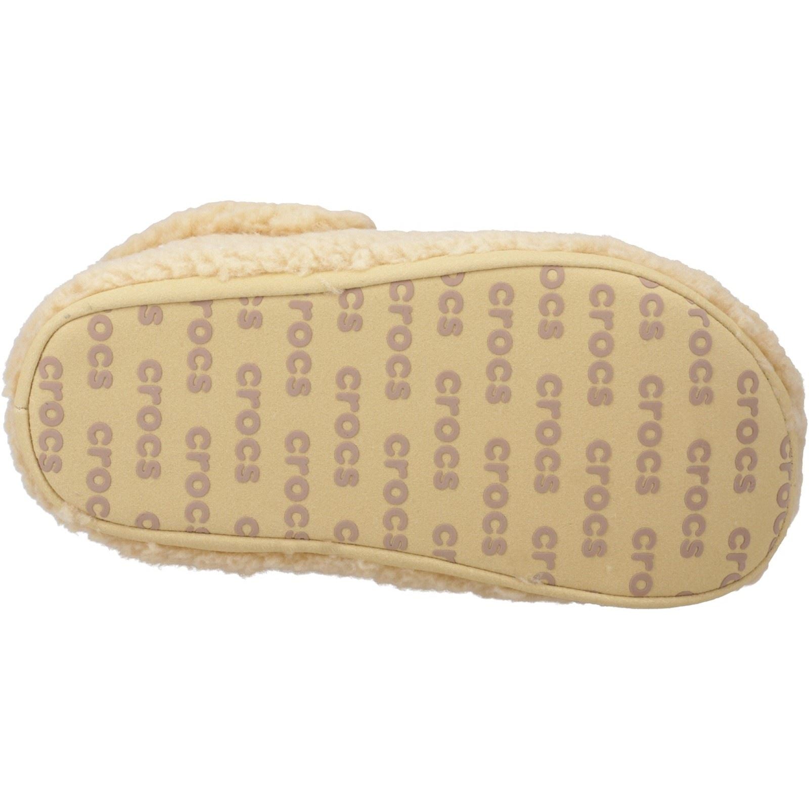 Crocs Classic Cozzzy Chaussons en Synthétique de Blé
