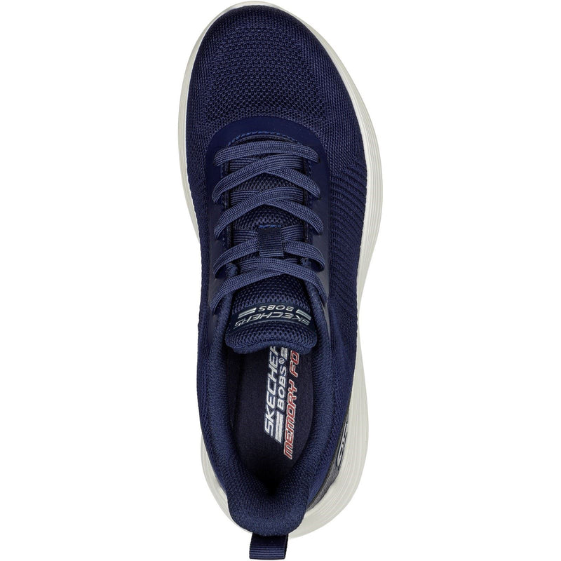 Skechers Bobs Squad Waves Sneakers En Toile Pour Femmes De Couleur Marine