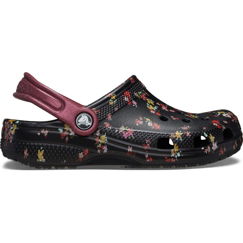 Crocs Classic Graphic Thermoplastique Noir/multicolore Mocassins