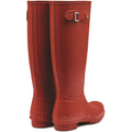 Hunter Original Tall Bottes En Caoutchouc Rouges Pour Femmes Style Militaire.