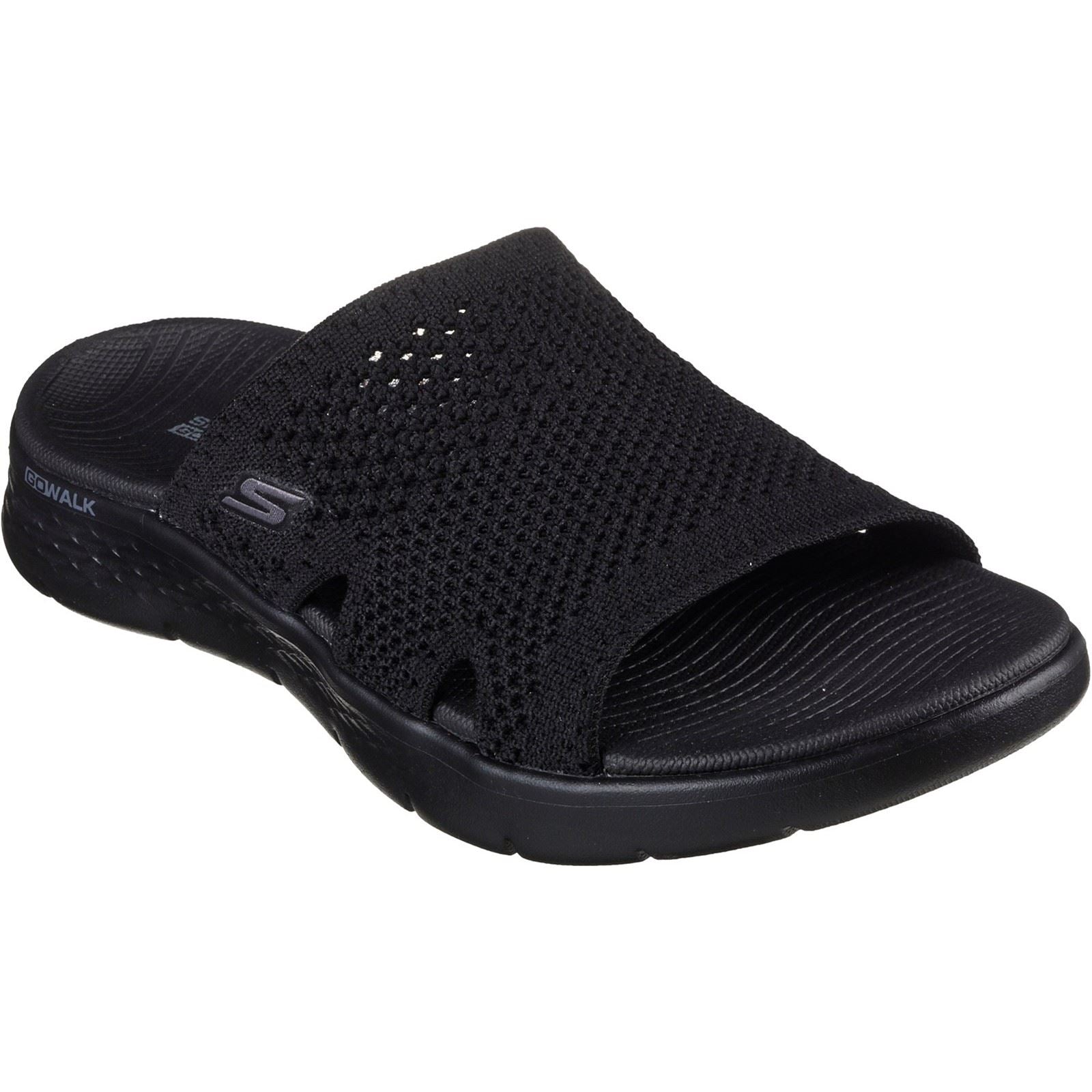 Skechers GO WALK Flex Elation Sandales Noires Pour Femmes En Synthétique