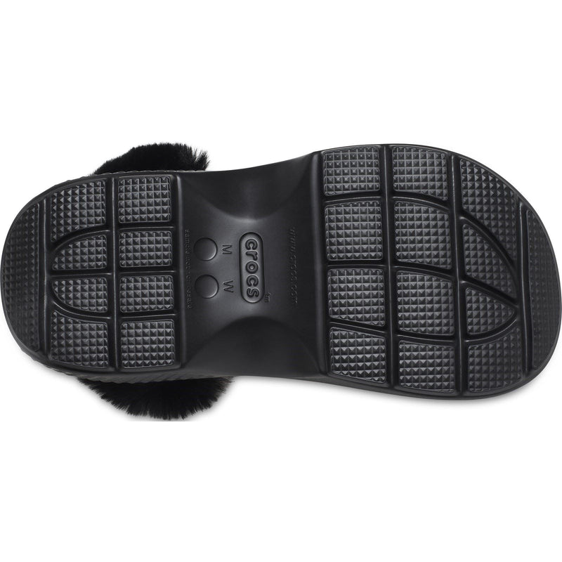 Crocs Stomp Lined Les sabots noirs pour femmes Eva.