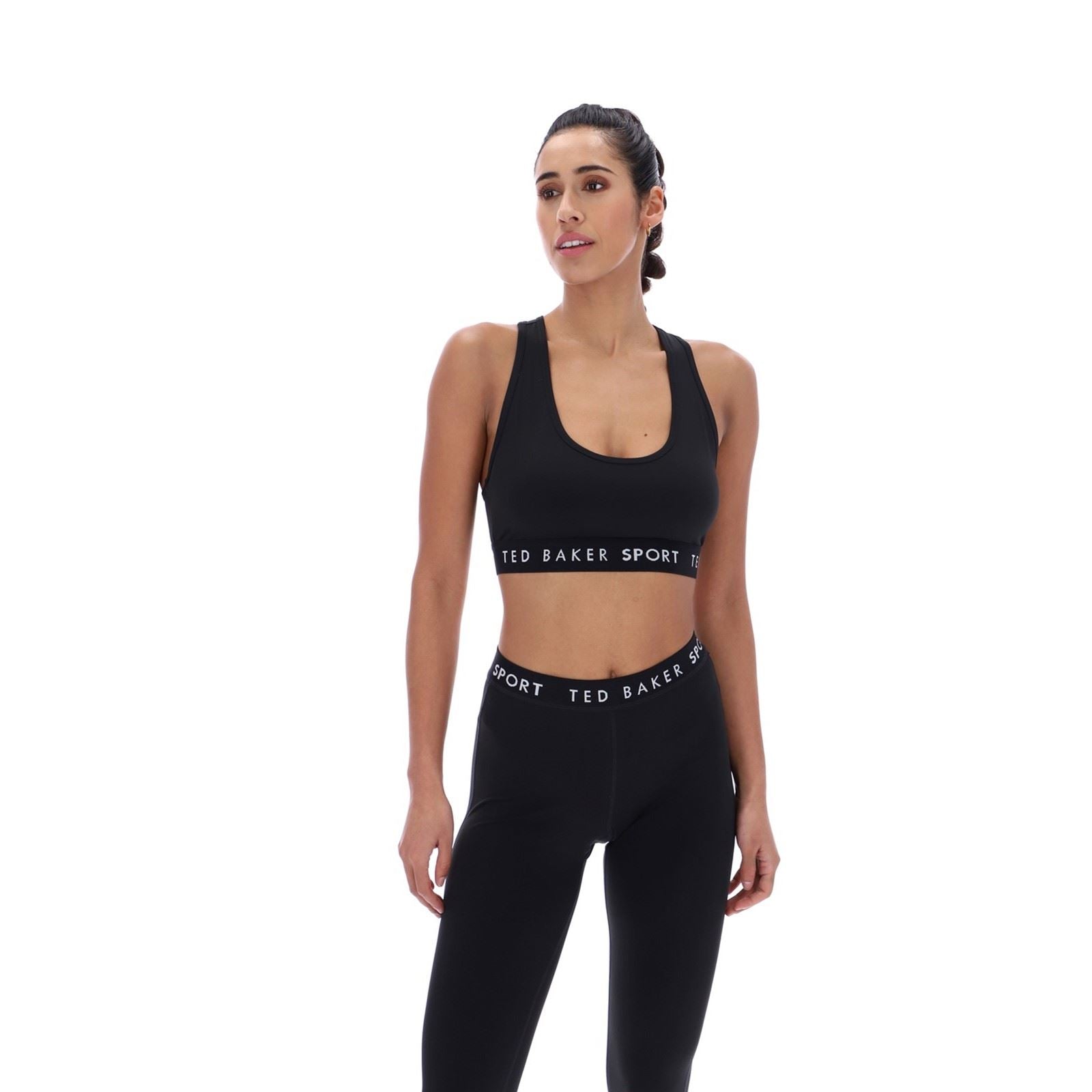 Ted Baker DIANA TBWSBA2525 Soutien Gorge De Sport Noir Pour Femme En Polyester