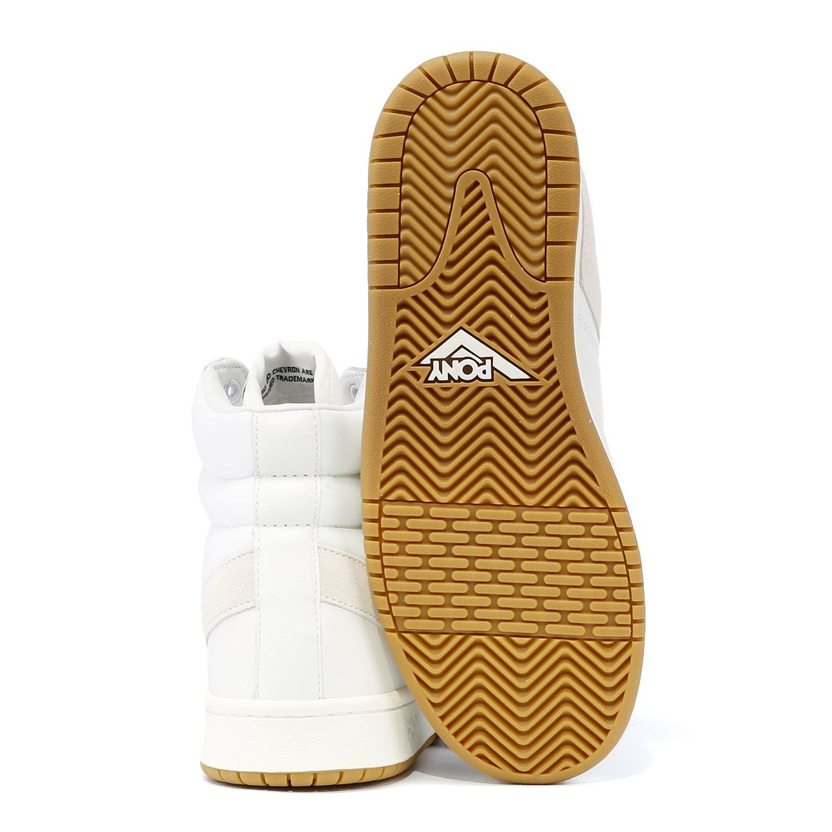 Pony #1 Baskets Blanches