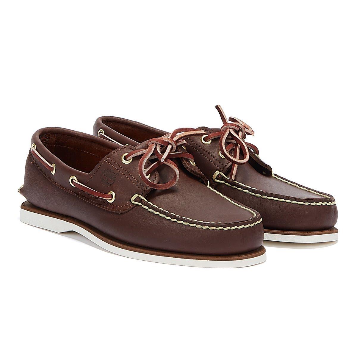 Timberland Boat Chaussures à lacets marron pour hommes