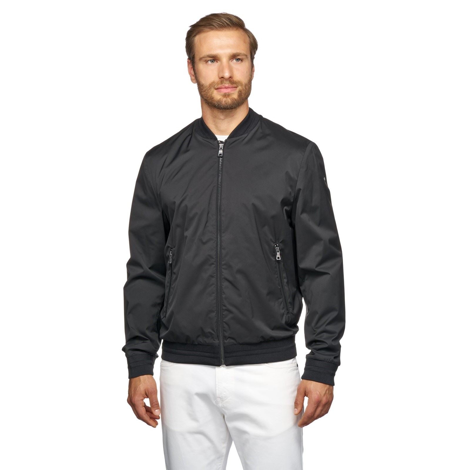 Geox M AVOLA Veste Bomber Noire Pour Homme