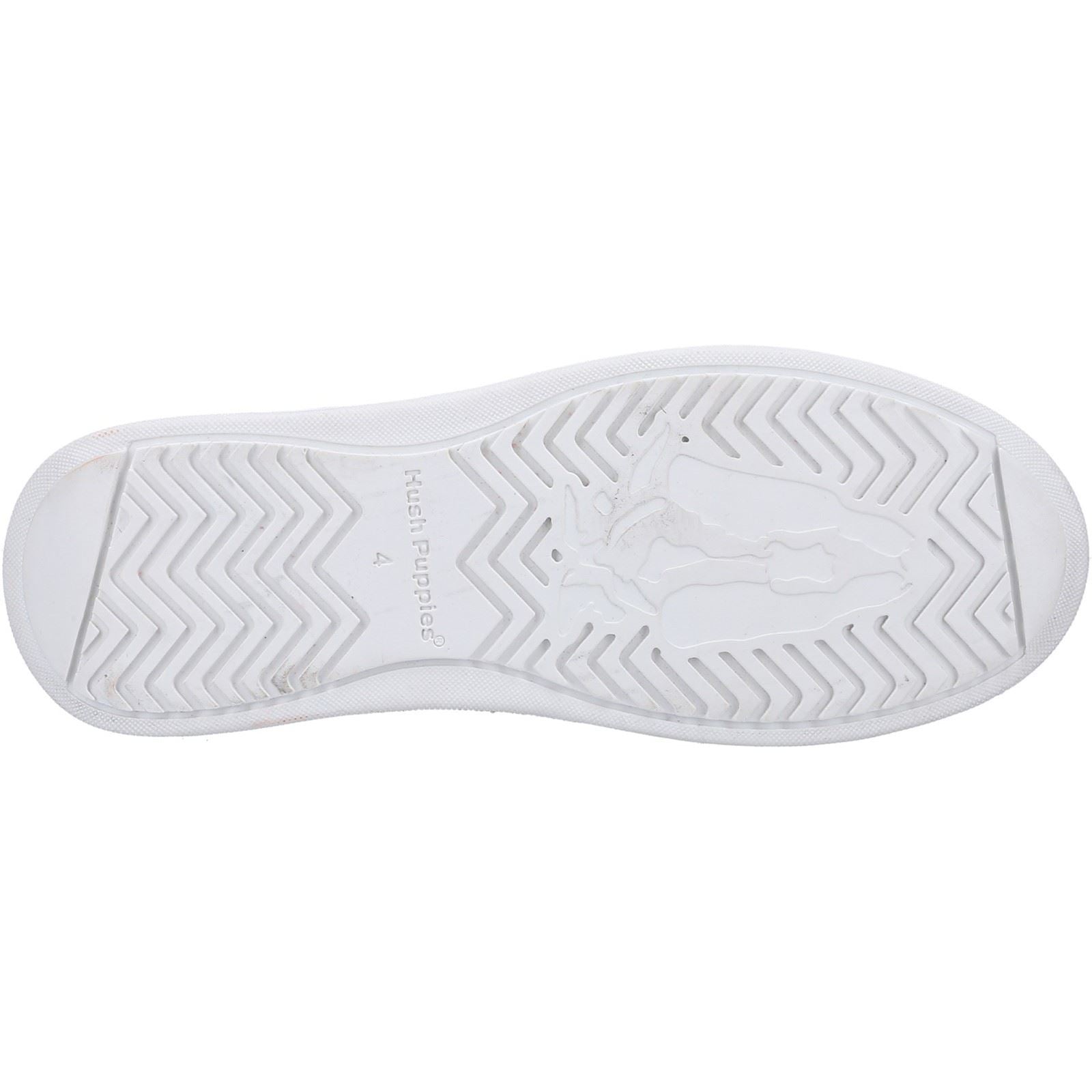 Hush Puppies Camille Baskets Noires Pour Femme En Cuir