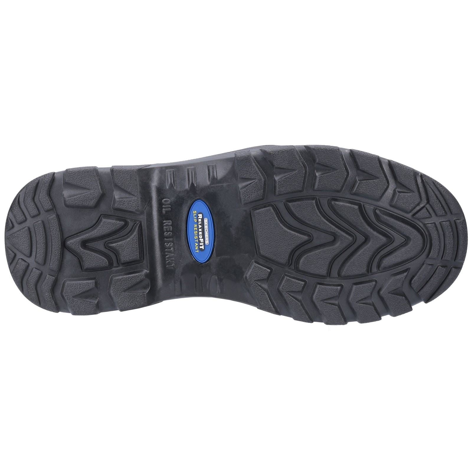 Skechers Workwear Workshire Bottes De Sécurité En Cuir Pour Hommes Marron