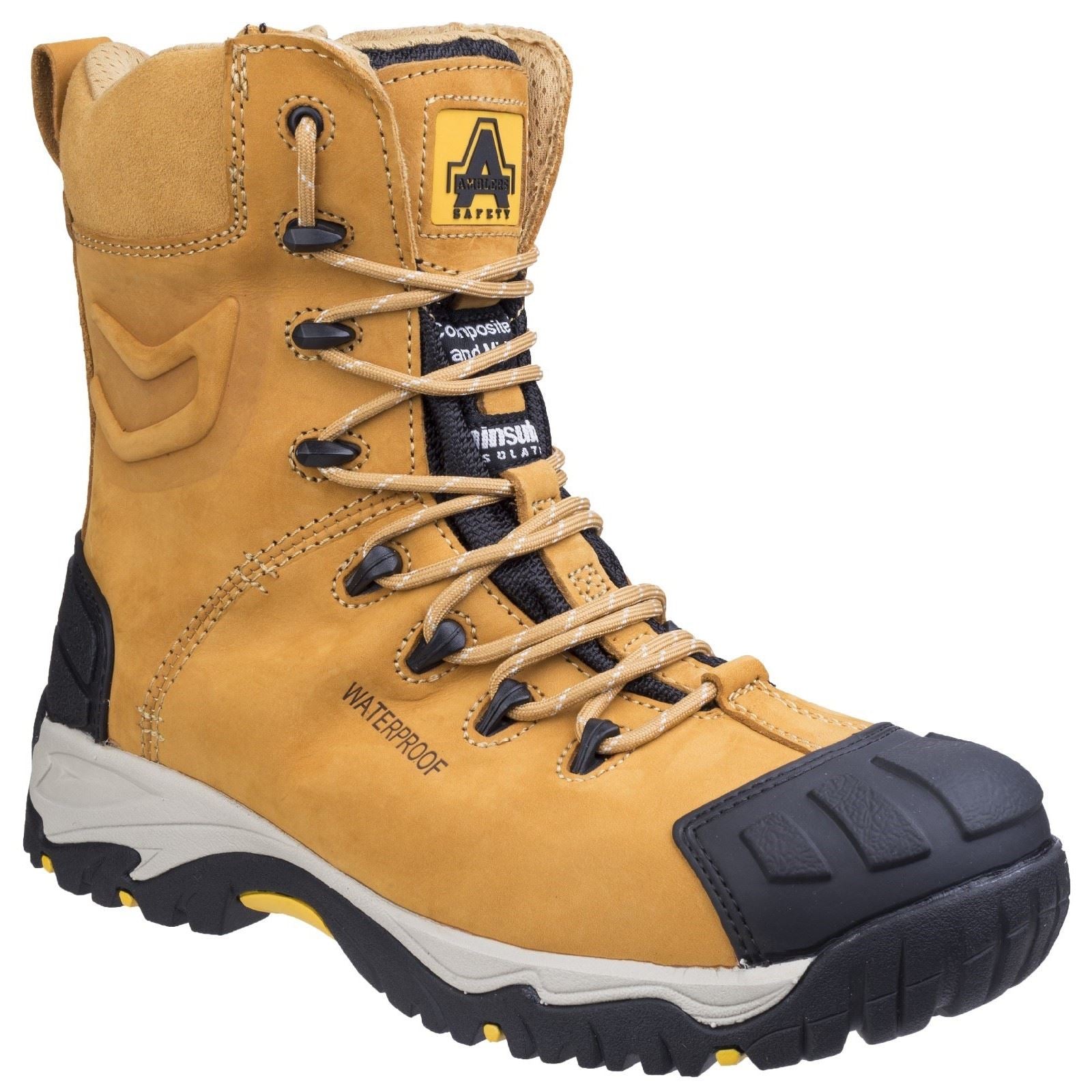Amblers Safety Bottes De Sécurité En Cuir Honey Fs998